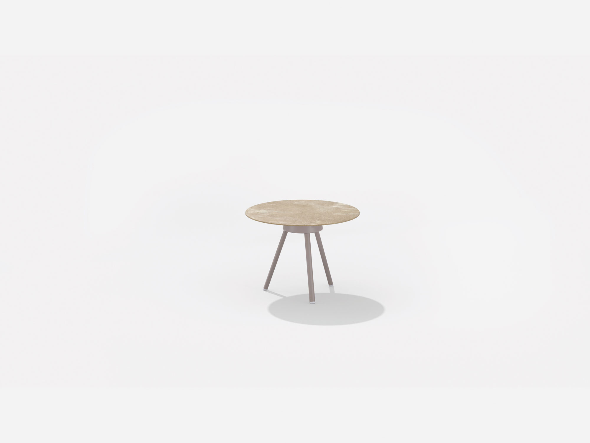 Zebra | Small table with top in porcelain stoneware