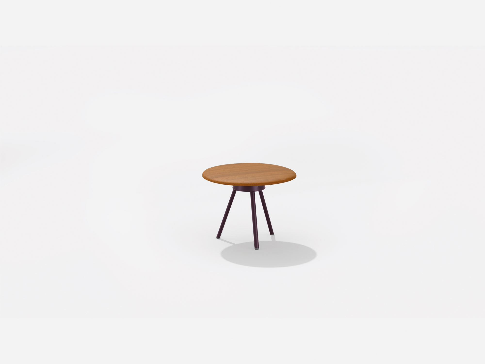 Zebra | Small table with top in Iroko