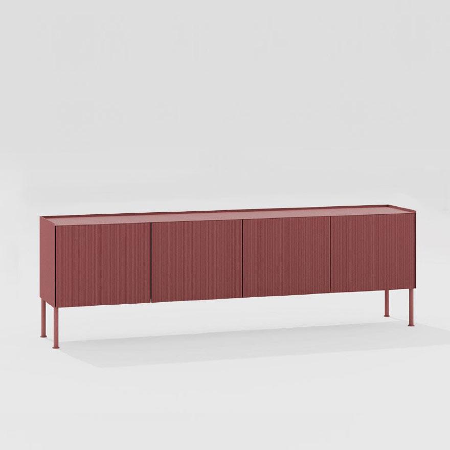 Samba | Low sideboard with four doors