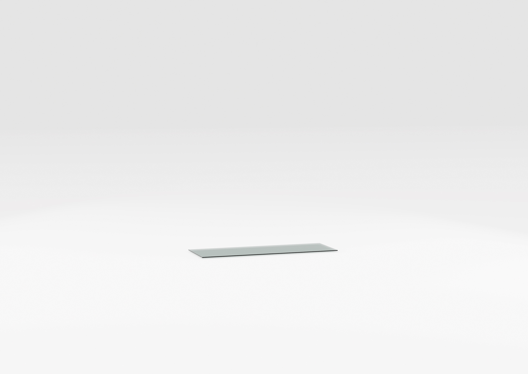 Samba | Glass for low and middle sideboard top with two doors