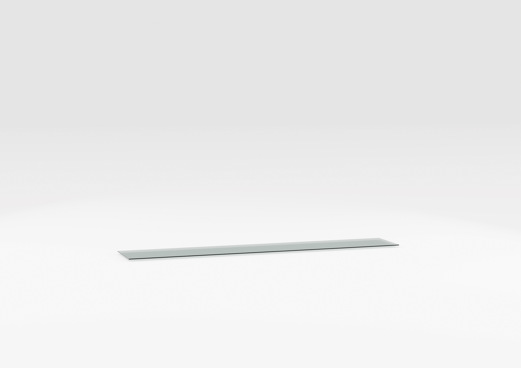 Samba | Glass for low sideboard top with four doors
