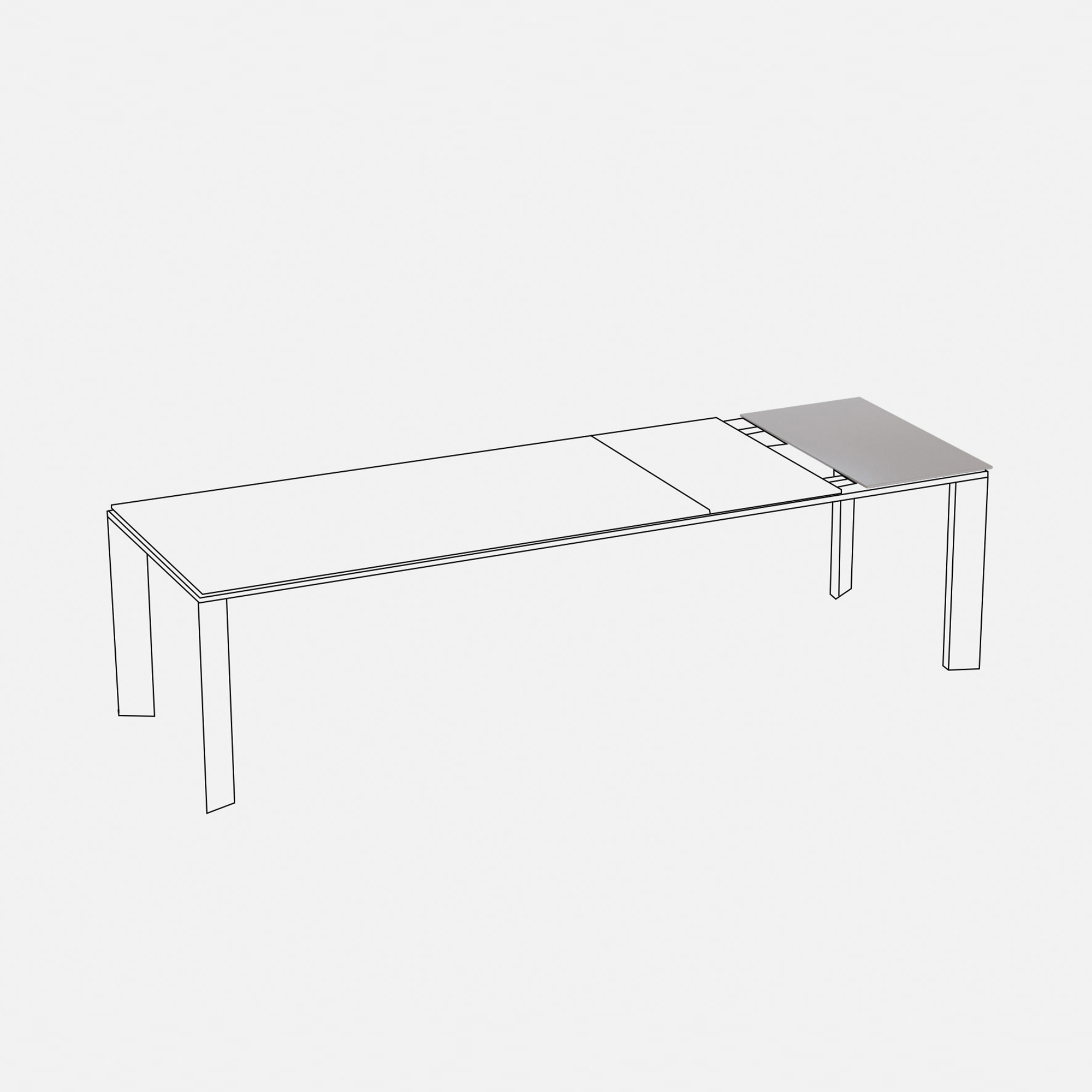 Grande Arche | Additional extension for table Art.5500