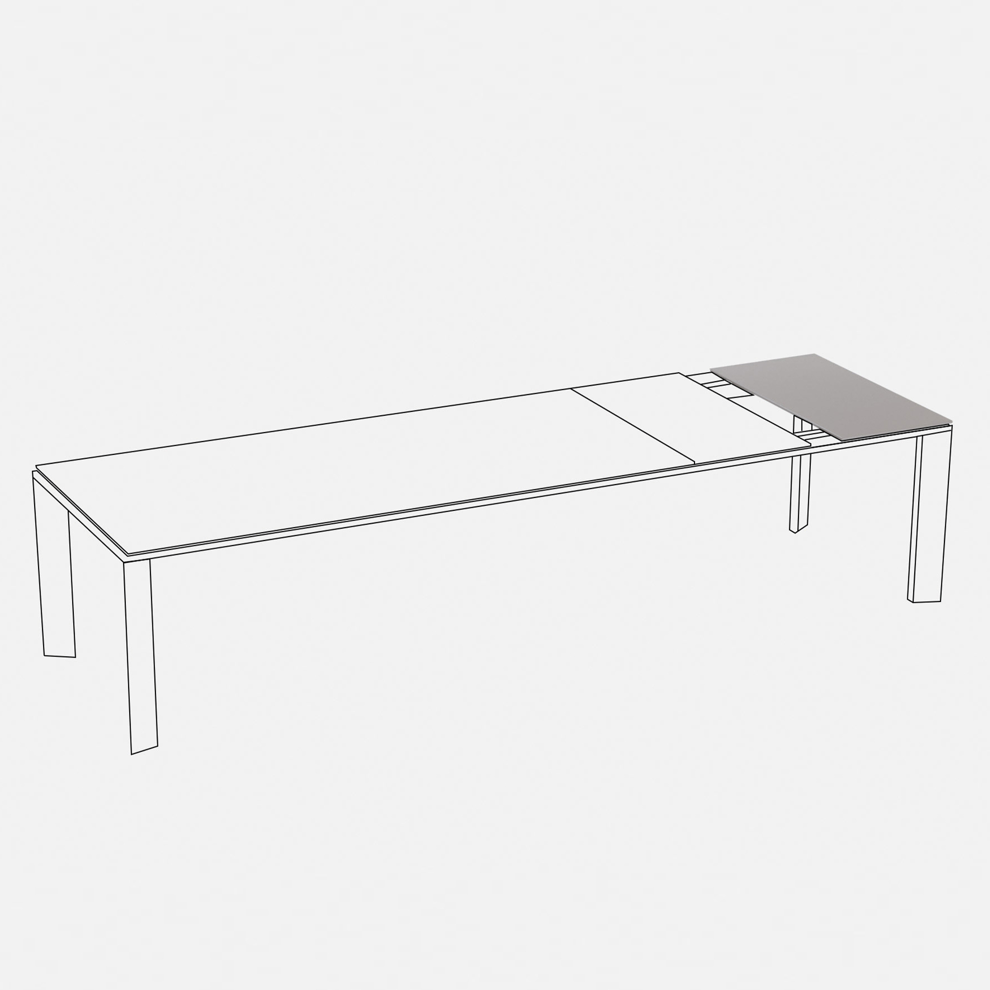 Grande Arche | Additional extension for table Art.5600
