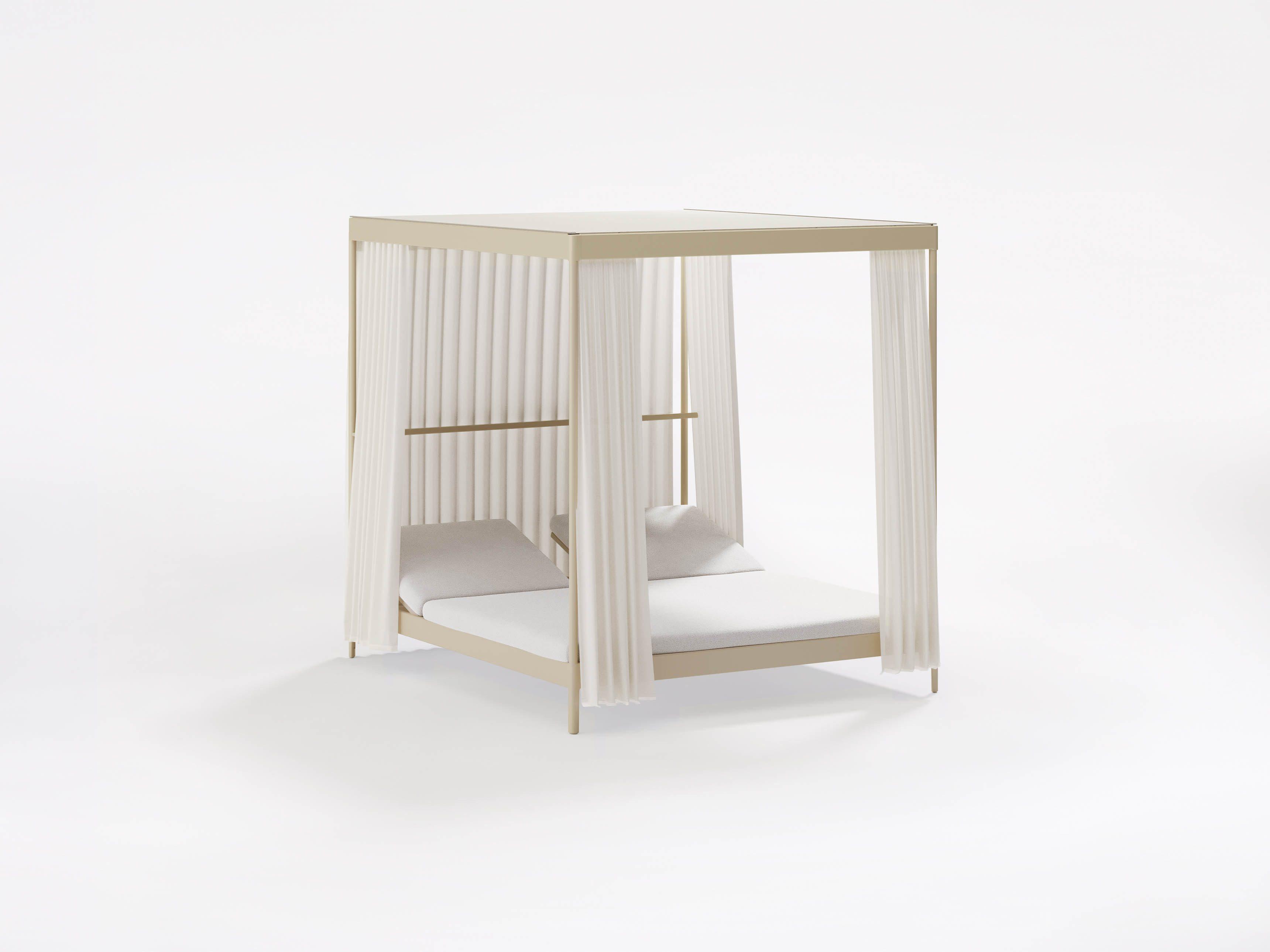 Solaris Evo | Double sunlounger with cover and curtains Solaris Evo | Double sunlounger with cover and curtains