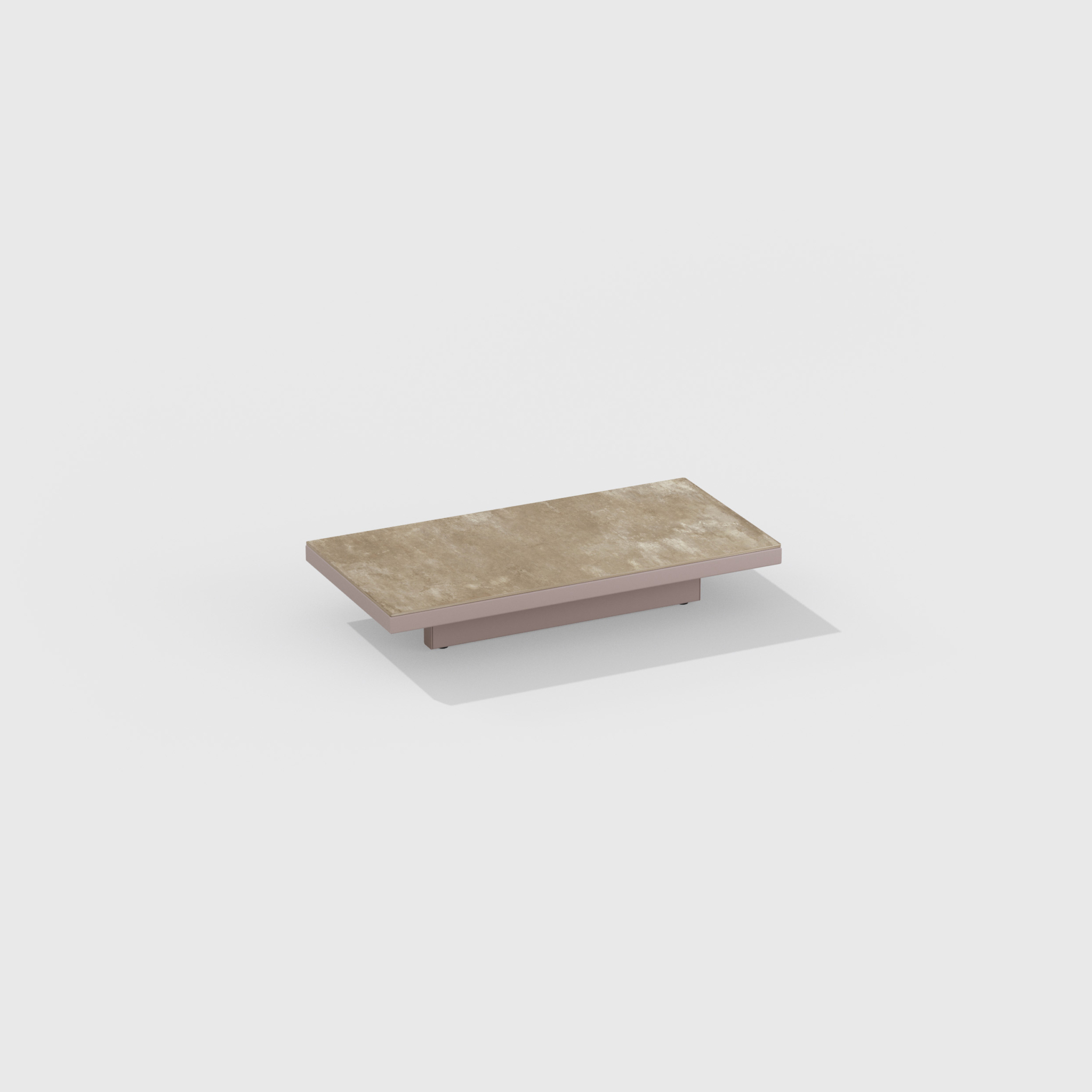 Solaris Evo | Low rectangular table with top in porcelain stoneware 90 x 45 x h 15 cm Solaris Evo | Low rectangular table with top in porcelain stoneware 90 x 45 x h 15 cm