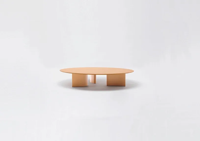 Naca | Tavolo basso tondo ø 80/138 x h 20 cm