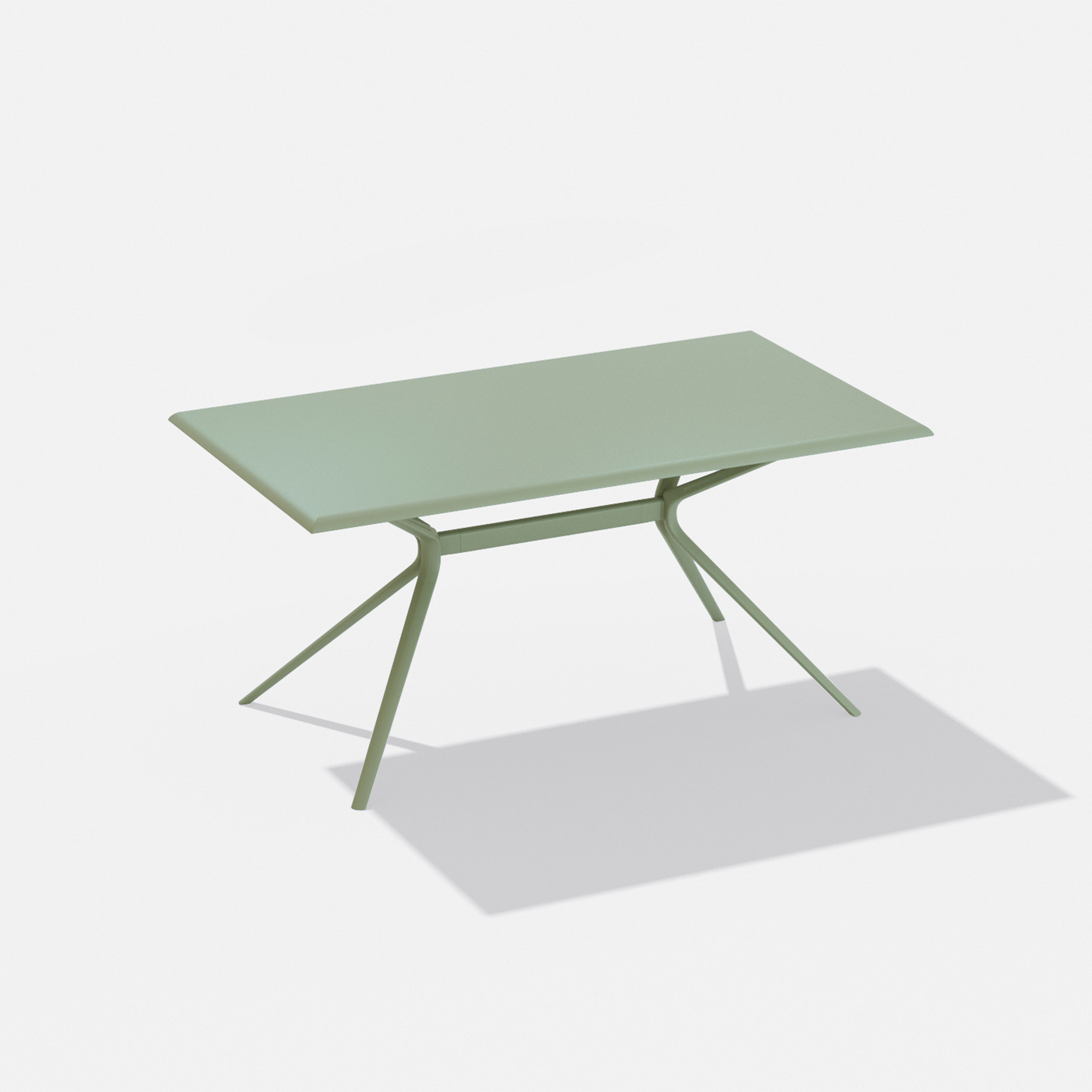 Moai | Rectangular table cm 160 x 90 x h 74