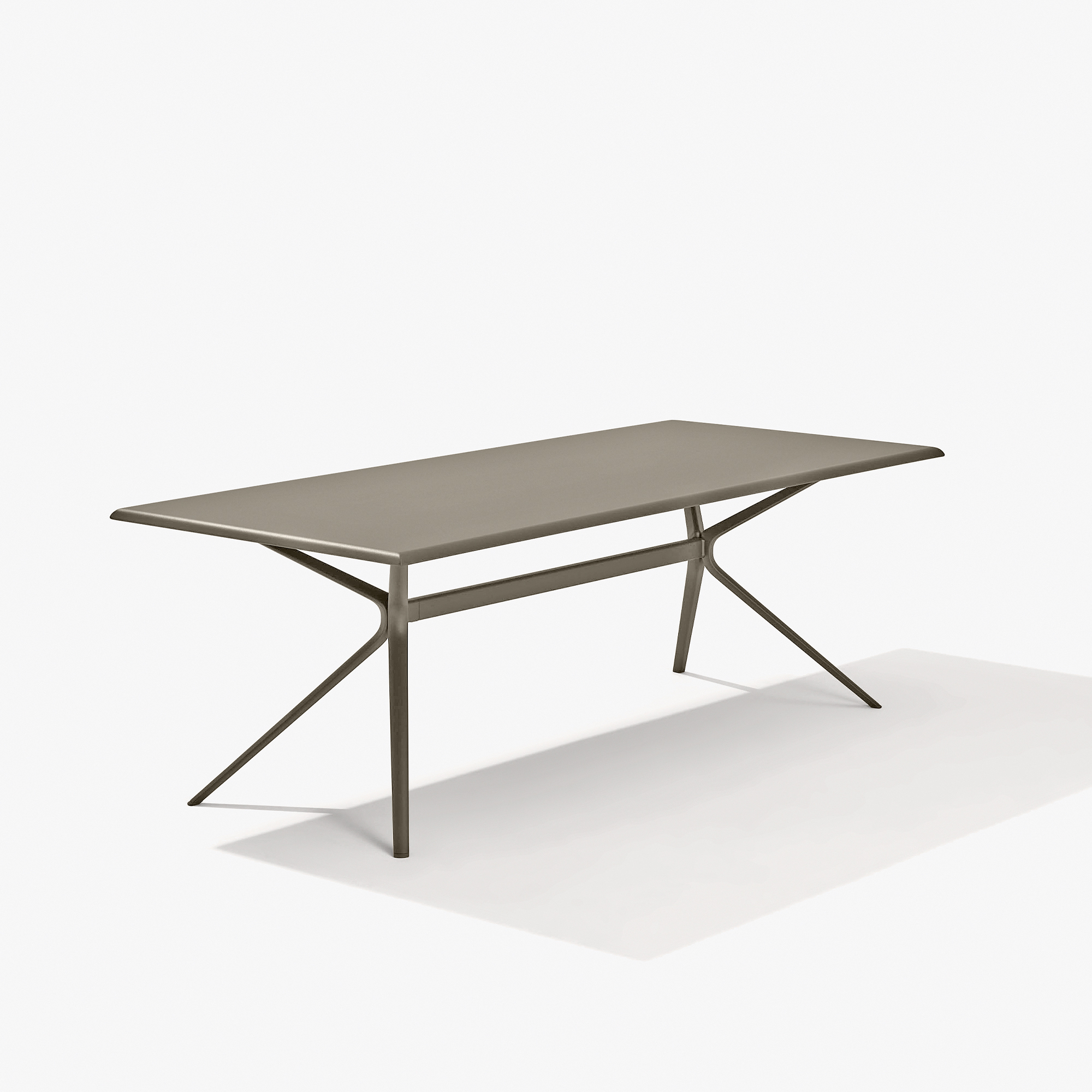 Moai | Rectangular table 220/290 x 100 x h 74 cm
