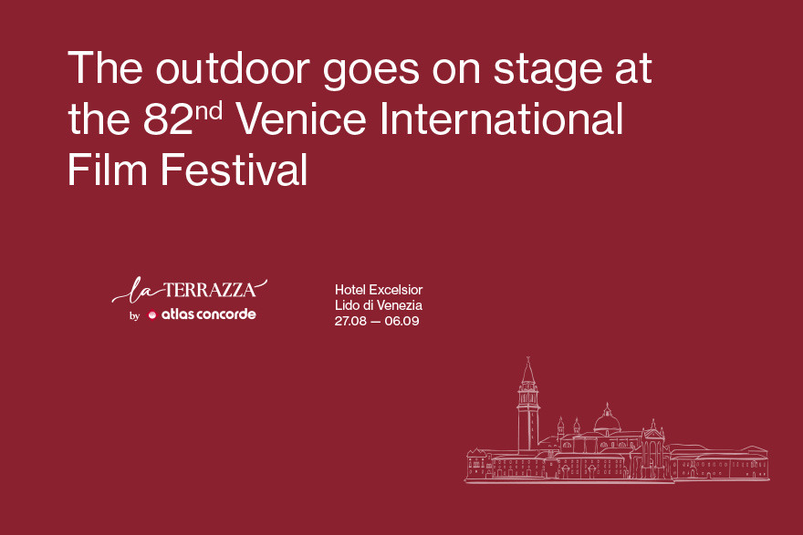 The outdoor goes on stage at the 82nd Venice International Film Festival