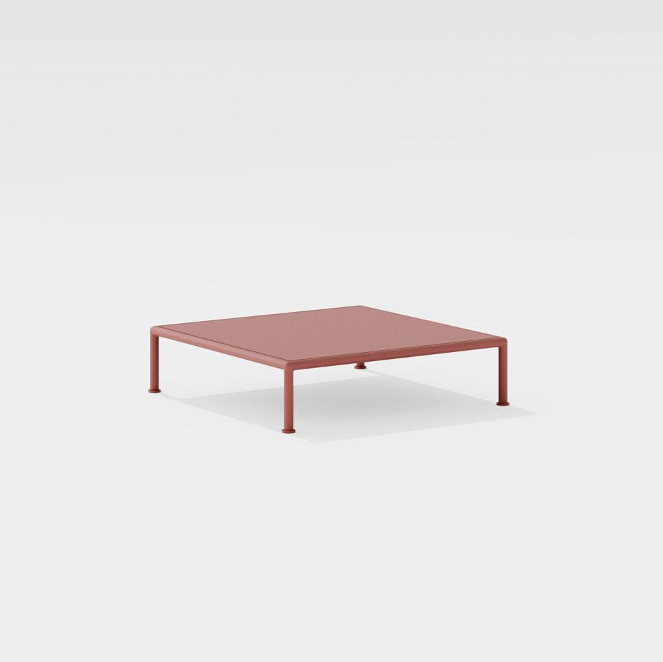 Roè | Tavolo basso quadrato 79 x 79 x h 20/30 cm